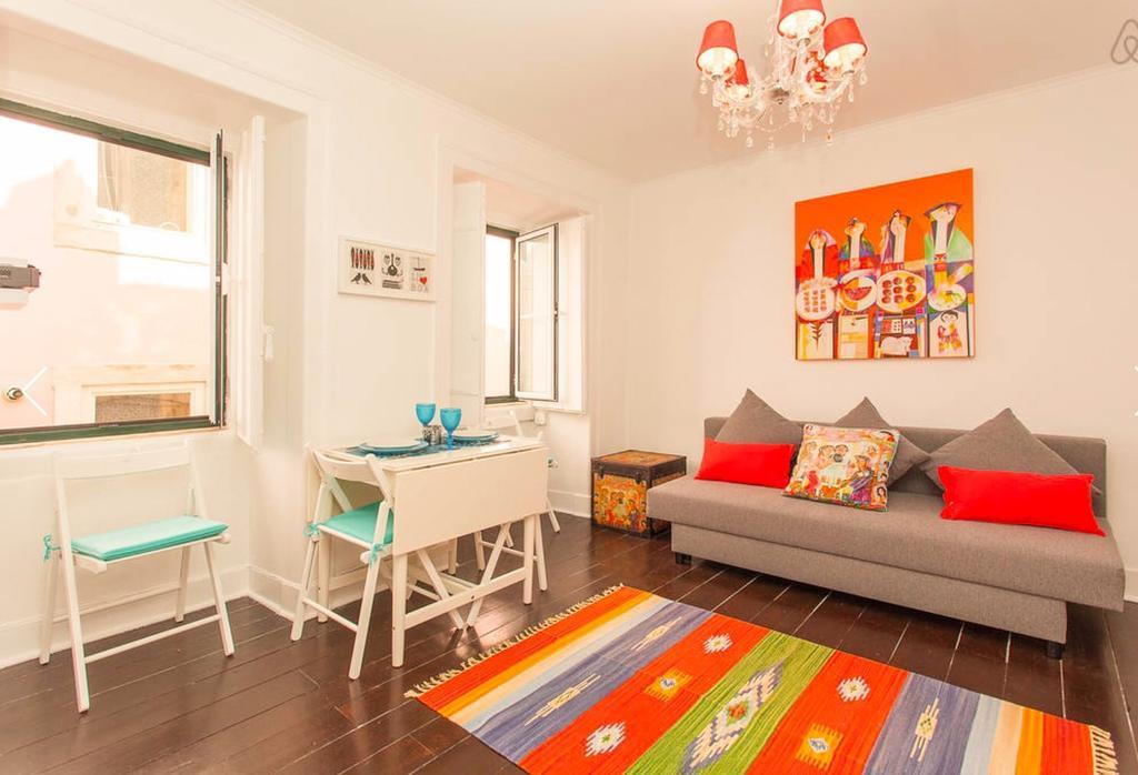 リスボンShabby Chic Bairro Altoアパートメント 部屋 写真