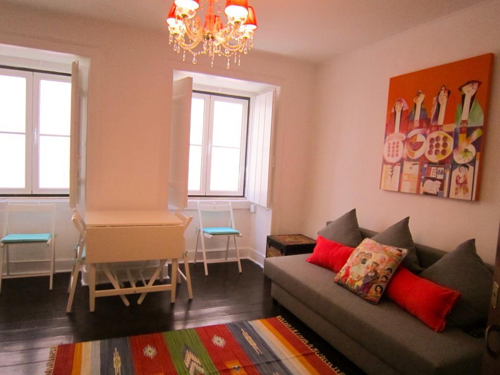 リスボンShabby Chic Bairro Altoアパートメント 部屋 写真